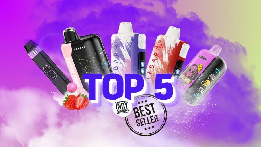 Los 5 Vapes Más Vendidos en Indy Argentina - Indy Argentina