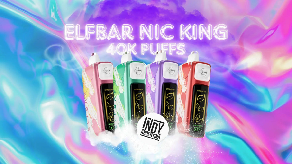 Recomendado del mes: ELFBAR NIC KING 40000 puffs - Indy Argentina