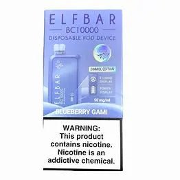 ELFBAR 10.000 PUFFS - BLUEBERRY GAMI - VAPE DISPOSABLE 5% - Indy Argentina