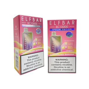 ELFBAR 10.000 PUFFS - STRAWBERRY BANANA - VAPE DISPOSABLE 5% - Indy Argentina