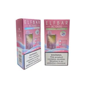 ELFBAR 10.000 PUFFS - STRAWBERRY ICE - VAPE DISPOSABLE 5% - Indy Argentina