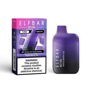 ELFBAR BC 15K - TRIPLE BERRY ICE - VAPE DESCARTABLE 5% - Indy Argentina