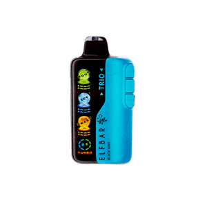 ELFBAR TRIO BLACK MINT 40000 PUFFS 5% NICOTINA - Indy Argentina