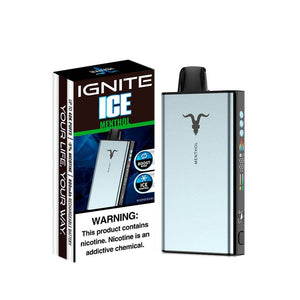 IGNITE V400 ICE 40K PUFFS MENTHOL - VAPE DESCARTABLE 5% - Indy Argentina
