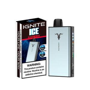 IGNITE V400 ICE 40K PUFFS RASPBERRY - VAPE DESCARTABLE 5% - Indy Argentina