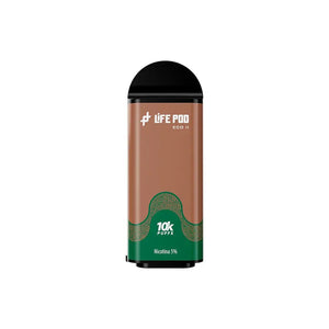 LIFE POD REFIL ECO II 10.000 PUFFS. CAPUCCINO - Indy Argentina