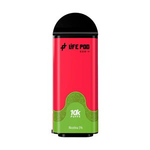 LIFE POD REFIL ECO II 10.000 PUFFS. STRAWBERRY KIWI - Indy Argentina